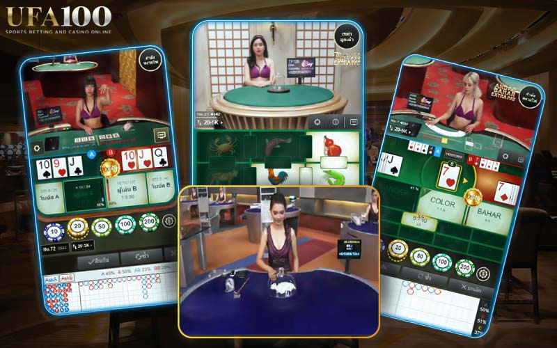สมัครคาสิโนเว็บตรงไม่ผ่านเอเย่นต์ UFA100 คาสิโนเกมใหม่